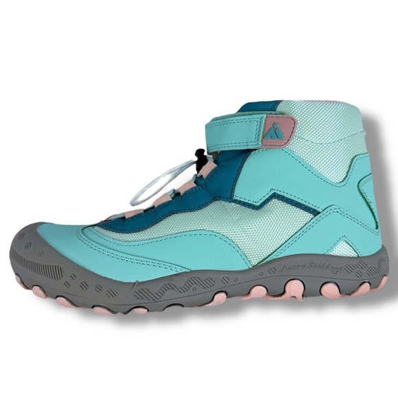 New MISHANSHA Water Resistant Hiking Boots Anti Skid Shoes Teal Sz 7 38 - Picture 2 of 16